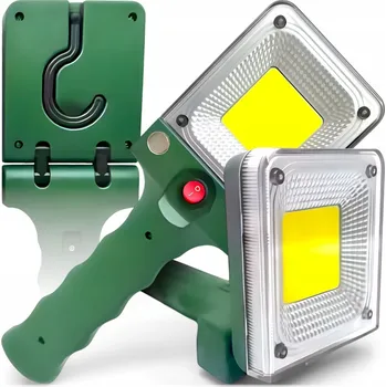 Pracovní světlo PŘENOSNÁ LAMPA ROBOCZA LED COB, STAVEBNÍ A SERVISNÍ DÍLENSKÁ LAMPA