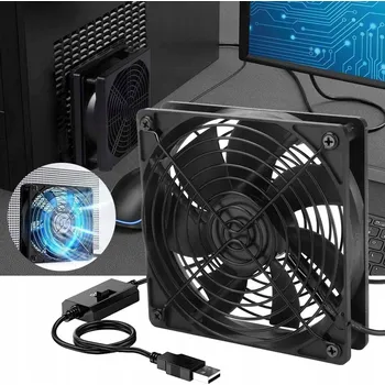 PC ventilátor POČÍTAČOVÝ VENTILÁTOR 120x120 CHLAZENÍ 1500RPM VÝKONNÉ CHLAZENÍ
