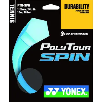 Sport Tenisový výplet YONEX PolyTour SPIN - 200 m Barva: černá