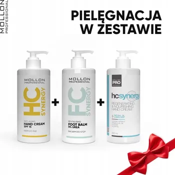 Péče o ruce DÁRKOVÁ SADA Č. 2 ( KRÉM NA RUCE S SPF, NA NOHY NOHY 5% UREA, KRÉM NA RUCE