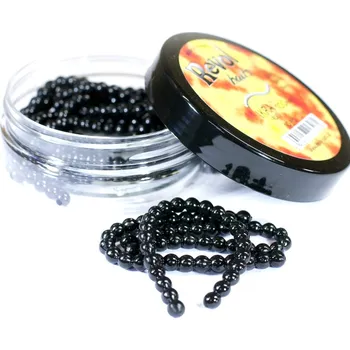 Umělá nástraha Revol Baits nástraha Roe 100mm příchuť krevetka, barva černá 10ks