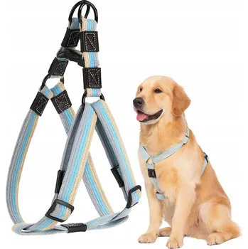 Postroj pro psa NASTAVITELNÉ POSTROJE PRO VELKÉHO PSA, ŠIROKÝ ROZSAH NASTAVENÍ, PEVNÉ ŠVY L