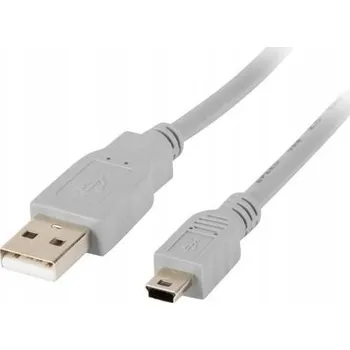 Datový kabel USB 2.0 KONEKTOR A NA MINIUSB 5 PIN PRO FOTOAPARÁTY CANON 5M