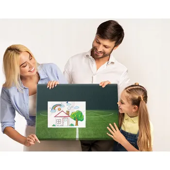 Obraz Funkční korkový dekorativní obraz Hřiště 60x40 cm + špendlíky