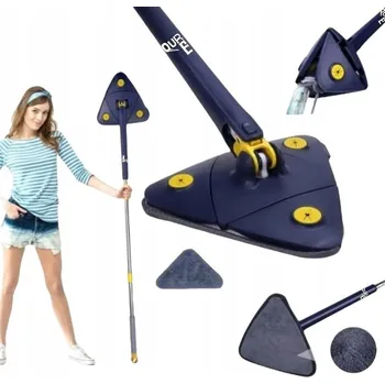 Rotační mop Bedee, trojúhelníkový mop