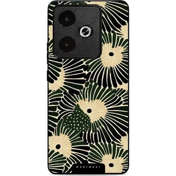 Pouzdro na mobilní telefon Lesklý kryt Mobiwear Glossy - Realme GT 7T - GA44G Zelené okvětí (Prémiové lesklé pouzdro, obal, kryt Mobiwear Glossy na mobil Realme GT 7T - GA44G Zelené okvětí, materiál Plast + TPU silikon - krytí po všech stranách, neošoupatelný potisk, tenké proveden