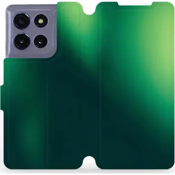 Pouzdro na mobilní telefon Flipové pouzdro Mobiwear - Motorola Moto G86 5G - VP61S Zelený odstín (Knížkové flip pouzdro, obal, kryt na mobil Motorola Moto G86 5G - VP61S Zelený odstín, materiál Umělá kůže + TPU - ochrana 360°, stojánek, silikonová vanička, magnetické zavírání)