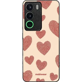 Pouzdro na mobilní telefon Lesklý kryt Mobiwear Glossy - Realme C71 - GP93G Otisk srdce (Prémiové lesklé pouzdro, obal, kryt Mobiwear Glossy na mobil Realme C71 - GP93G Otisk srdce, materiál Plast + TPU silikon - krytí po všech stranách, neošoupatelný potisk, tenké provedení, možno