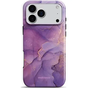 Pouzdro na mobilní telefon Odolný obal Mobiwear Elite Pro - Apple iPhone 17 Pro Max - EP20E Fialový mramor (Odolné pouzdro, obal kryt Mobiwear Elite Pro - maximální ochrana mobilu Apple iPhone 17 Pro Max, zesílené hrany, přesné výřezy, pohodlné držení, odolná grafika, kvalitní)