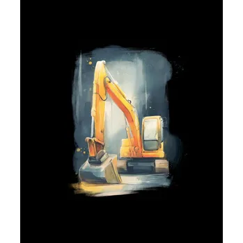 Softshell zimní PANEL 50x60 bagr snů