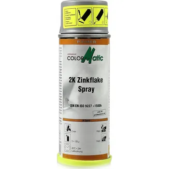 Lak na dřevo COLORMATIC 2K ZÁKLADNÍ NÁTĚR NA KOV ZINEK 0,2 L