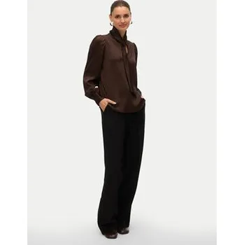 Dámská halenka Vero Moda Halenka Nini 10336252 Hnědá Standard Fit S