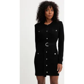 Dámské šaty Šaty Liu Jo černá barva, mini, MF5371 MS99E MF5371.MS99E 99X, vel. L