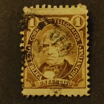 Sběratelství Známka Argentina, Mi.64a#