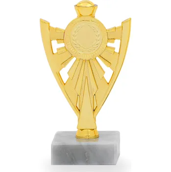 Účastnická cena, výška 13 cm, zlatá