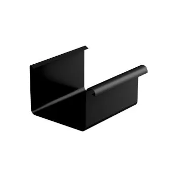 okap Žlab HRANATÝ podokapní 125mm délka 3bm černý