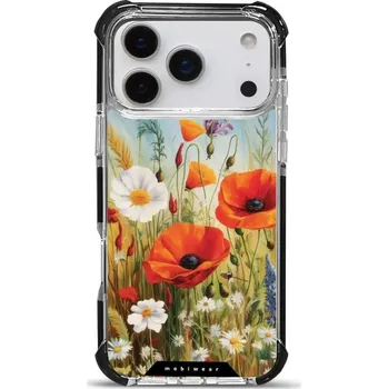 Pouzdro na mobilní telefon Odolný obal Mobiwear MagSafe Elite Bumper - Apple iPhone 17 Pro Max - D010D Letní louka (Odolný kryt, pouzdro, obal Mobiwear Elite Bumper na mobil Apple iPhone 17 Pro Max - D010D Letní louka, materiál Plast + TPU silikon + kov - zesílená ochrana telefonu,