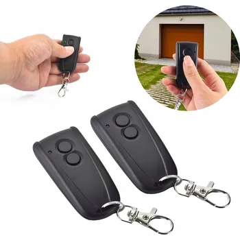 2 KS NÁHRADNÍ Dálkové ovládání pro vrata/dveře PRO HORMANN Ecostar RSC2 433 MHz