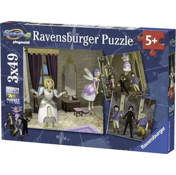 Puzzle Ravensburger 147 dílků RAVENSBURGER Královská Svatba 3x49