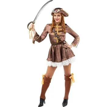Funiglobal - Kostým koloniální pirát pro ženy - XS