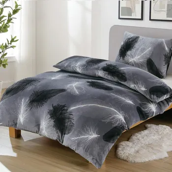 Povlečení Jemné mikroplyš povlečení Homa DEBORAH FEATHER 140x200 cm