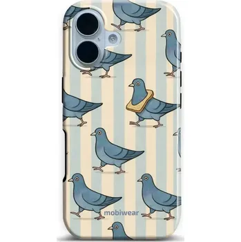 Pouzdro na mobilní telefon Odolný obal Mobiwear Elite Pro - Apple iPhone 17 - EP91E Holubi (Odolné pouzdro, obal kryt Mobiwear Elite Pro - maximální ochrana mobilu Apple iPhone 17 - EP91E Holubi, zesílené hrany, přesné výřezy, pohodlné držení, odolná grafika, kvalitní materiály)