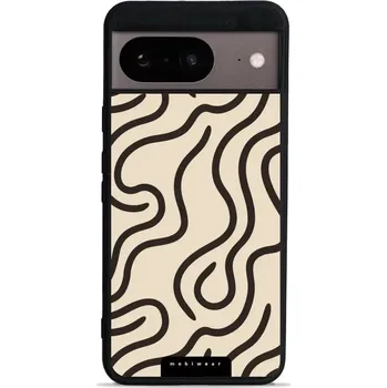 Pouzdro na mobilní telefon Lesklý kryt Mobiwear Glossy - Google Pixel 8 - GA60G Linky (Prémiové lesklé pouzdro, obal, kryt Mobiwear Glossy na mobil Google Pixel 8 - GA60G Linky, materiál Plast + TPU silikon - krytí po všech stranách, neošoupatelný potisk, tenké provedení, možnost)