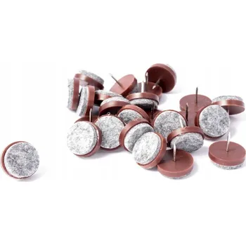 Podložka pod nábytek FILCOVÝ NÁBYTEK KLOUZÁK S HŘEBÍKEM 24 MM OCHRANNÝ PODLOŽKA POD NÁBYTEK ŽIDLE STOLY