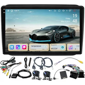 Auto Hi-Fi AUTORÁDIO GPS ANDROID BT ŠKODA FABIA 2007-2014 CARPLAY WIFI USB 6GB 128GB SIM