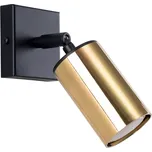 Nástěnné svítidlo Winx, 1x zlaté kovové stínítko, (možnost polohování)