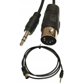 Audio kabel ADAPTÉR PŘECHODKA KABEL DIN 5 PIN na MINI JACK 3,5mm 1,5m
