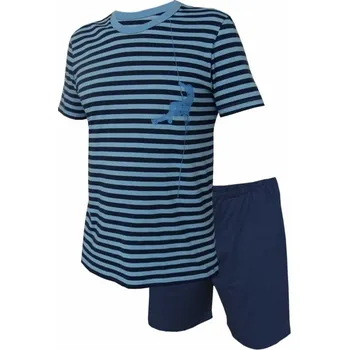 Pánské pyžamo Pánské pyžamo, krátké JERUN 901 modrá M