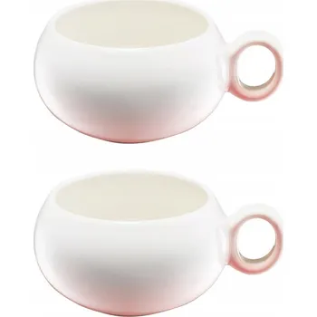 Domosfera ambition Šálek keramické porcelánové hrnky 400 ml 2 ks