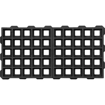 Venkovní dlažba FLOMA HydroG PRO 100 x 50 x 6.5 cm 1 m2 černá