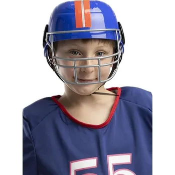 Karnevalový doplněk Funiglobal - Helma na americký fotbal pro chlapce -