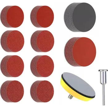 Brusný kotouč 102 KS BRUSNÉHO PAPÍRU PRO BROUŠENÍ KOTOUČ KOTOUČE NA SUCHÝ ZIP 25 - 75 mm