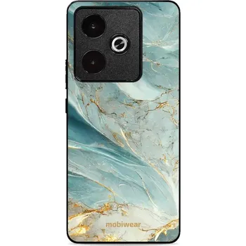 Pouzdro na mobilní telefon Lesklý kryt Mobiwear Glossy - Realme GT 7T - G022G Zelenkavý a zlatavý mramor (Prémiové lesklé pouzdro, obal, kryt Mobiwear Glossy na mobil Realme GT 7T - G022G Zelenkavý a zlatavý mramor, materiál Plast + TPU silikon - krytí po všech stranách,)
