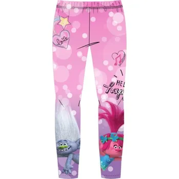 Dívčí legíny Eplusm Dívčí legíny TROLLS růžové Barva: Růžová, Velikost: 98