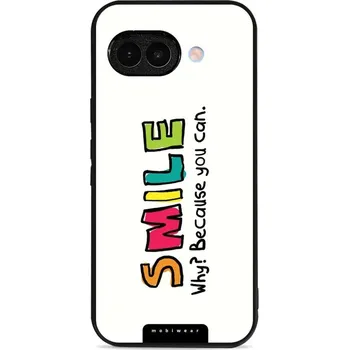Pouzdro na mobilní telefon Lesklý kryt Mobiwear Glossy - Google Pixel 9A - G073G Smile (Prémiové lesklé pouzdro, obal, kryt Mobiwear Glossy na mobil Google Pixel 9A - G073G Smile, materiál Plast + TPU silikon - krytí po všech stranách, neošoupatelný potisk, tenké provedení, možnost