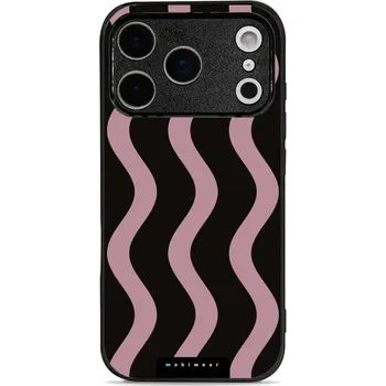 Pouzdro na mobilní telefon Lesklý kryt Mobiwear Glossy - Apple iPhone 17 Pro - GA54G Fialové vlnky (Prémiové lesklé pouzdro, obal, kryt Mobiwear Glossy na mobil Apple iPhone 17 Pro - GA54G Fialové vlnky, materiál Plast + TPU silikon - krytí po všech stranách, neošoupatelný potisk,)