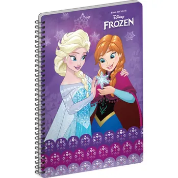 Blok Presco Spirálový blok Frozen – Ledové království Together, A5, linkovaný