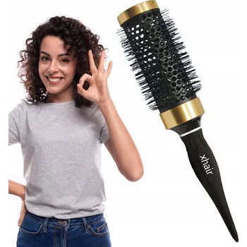 kartáč na vlasy SILNÝ kulatý keramický kartáč na modelování vlasů s hrotem 40 mm