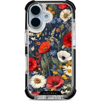 Pouzdro na mobilní telefon Odolný obal Mobiwear MagSafe Elite Bumper - Apple iPhone 17 - D005D Temná louka (Odolný kryt, pouzdro, obal Mobiwear Elite Bumper na mobil Apple iPhone 17 - D005D Temná louka, materiál Plast + TPU silikon + kov - zesílená ochrana telefonu, podpora MagSafe