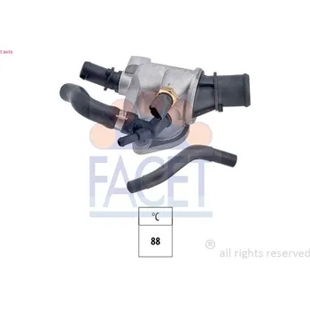 Automobilové těsnění Termostat, chladivo FACET 7.8676