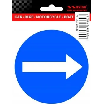 Samolepicí dekorace na vozidlo SAMOLEPKA NÁLEPKA ZNAČKA TETOVÁNÍ NA AUTO FÓLIE ŠIPKA SMĚR 10cm 1/24162