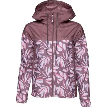 Dámská větrovka Columbia W FLASH CHALLENGER NOVEL M Vínová, Fialová, Černá