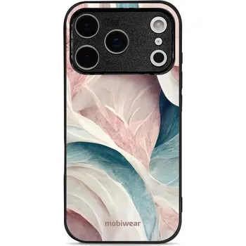 Pouzdro na mobilní telefon Lesklý kryt Mobiwear Glossy - Apple iPhone 17 Pro - G026G - Růžový a zelenkavý mramor (Prémiové lesklé pouzdro, obal, kryt Mobiwear Glossy na mobil Apple iPhone 17 Pro - G026G - Růžový a zelenkavý mramor, materiál Plast + TPU silikon - krytí po všech)