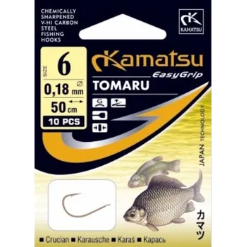 Rybářský háček Háčky s návazcem Kamatsu Tomaru 10 ks