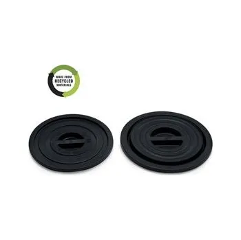 Víko k plastové nádobě 35 l a 50 l - černý regranulát