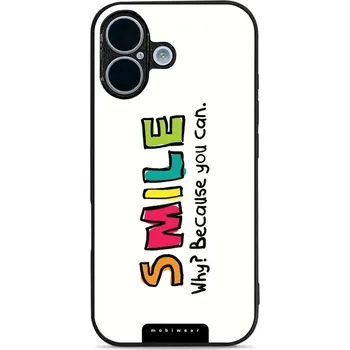 Pouzdro na mobilní telefon Lesklý kryt Mobiwear Glossy - Apple iPhone 17 - G073G Smile (Prémiové lesklé pouzdro, obal, kryt Mobiwear Glossy na mobil Apple iPhone 17 - G073G Smile, materiál Plast + TPU silikon - krytí po všech stranách, neošoupatelný potisk, tenké provedení, možnost
